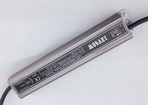 Fonte de alimentação constante do diodo emissor de luz da tensão IP67 para a luz de tira, motorista do diodo emissor de luz 40W