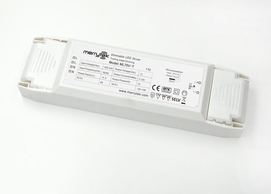 Motorista constante do diodo emissor de luz de Dimmable da tensão do poder superior 12V que cintila não