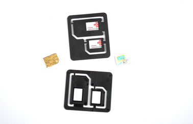 Adaptador Nano do cartão do telemóvel SIM com mini micro plástico 2FF